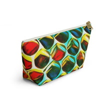 COLORFUL HONEYCOMB POUCH
