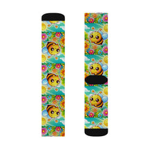 Sublimation Socks - Cute Honeybee Design